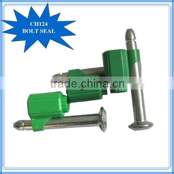 Plastic container seal for guiding CH124
