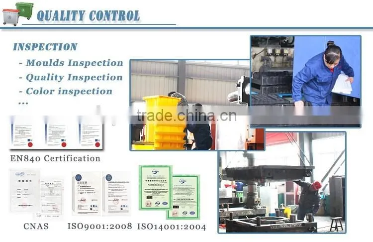 Factory good quality competitive price plastic donation bin