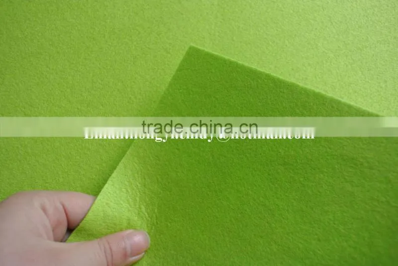Green color needle punched nonwoven fabric super water absorbent floor mop cloth