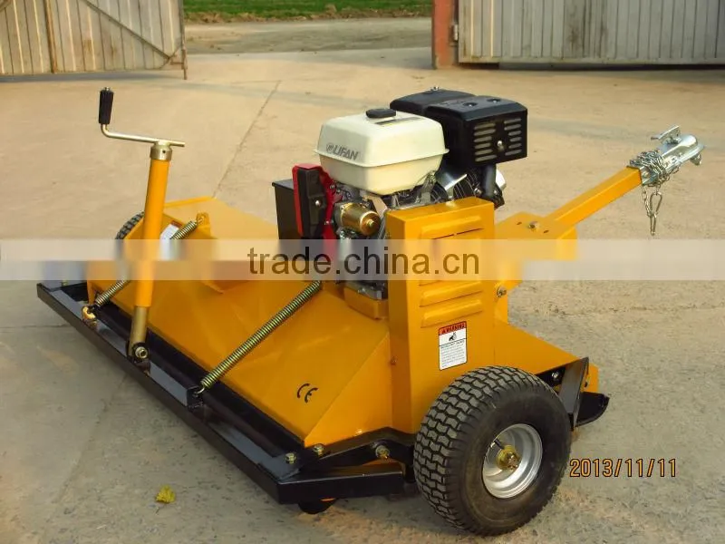 15hp Lifan gasoline engine atv flail mower with CE certificate