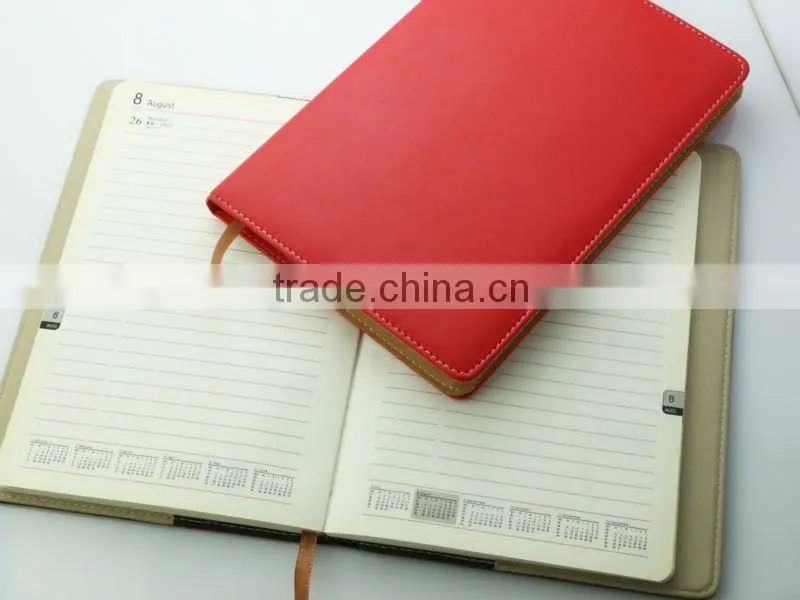 Customized paper notebook with logo A4/A5/A6 all size