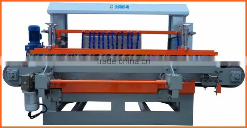 Full automatic tile straight edge polishing machine,flat edge polishing machine