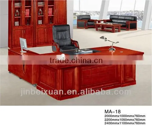 Executive office desk design wooden office desk BOSS desk MA-18