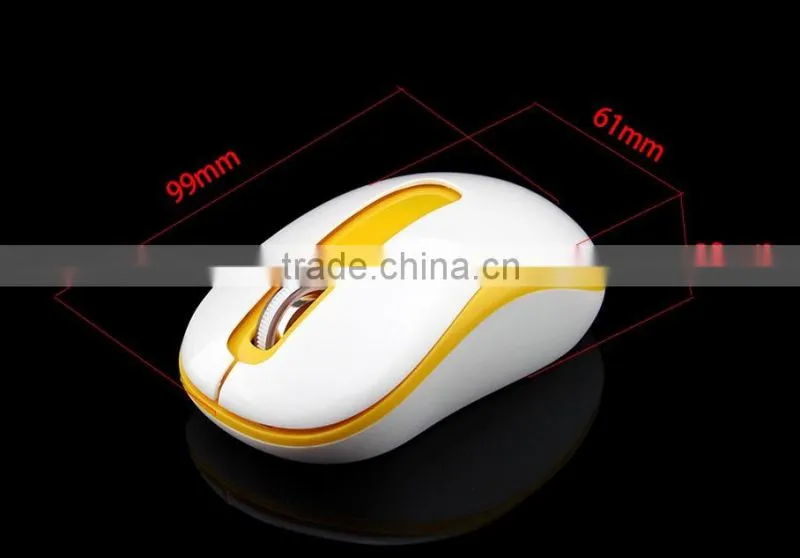 CE Cordless 2.4Ghz ABS Computer Mouse Wireless