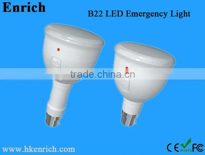 4W Rechargeable LED Emergency Bulb (with remote controller,AC100-240V input voltage)