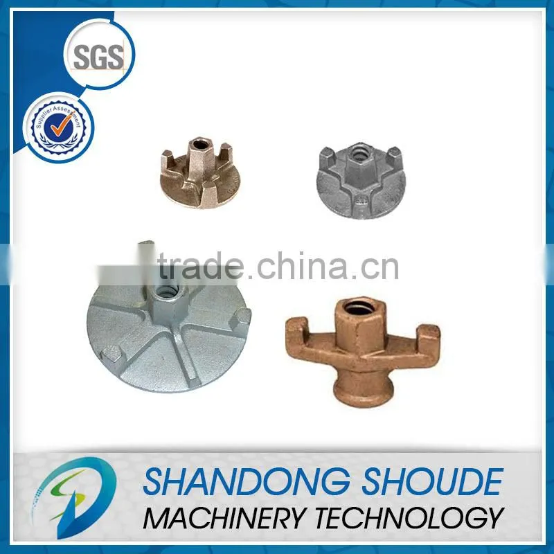 formwork bolt and nut , wing nut