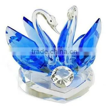 Crystal 3d football field model crystal building model football souvenir
