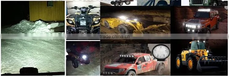 Car accessories IP68 12V 7w offroad led work light for car