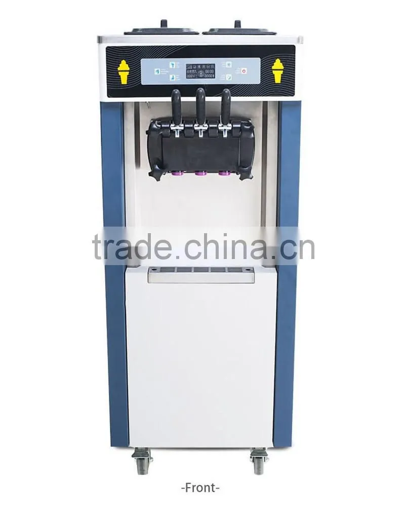 Manufacture mobile yogurt soft snow ice cream machine