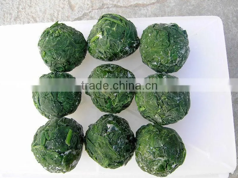 IQF Organic Frozen Spinach