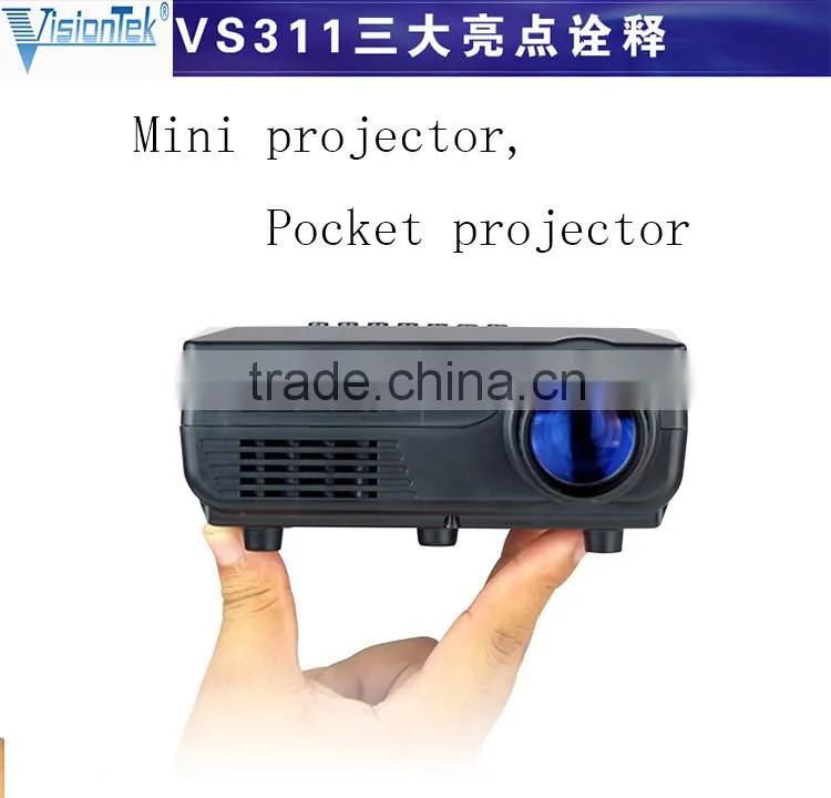 2016 Hot new products mini projector home Cinema LCD LED Pico Projector