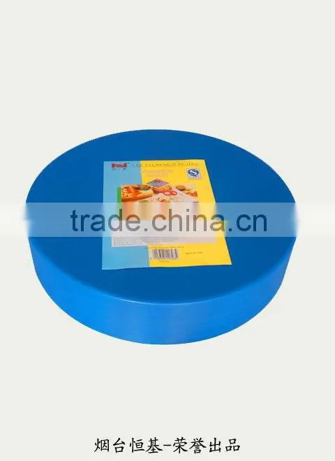 Layered plastic PE cutting board