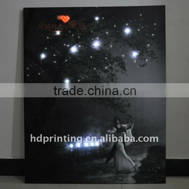 LED wedding pictures
