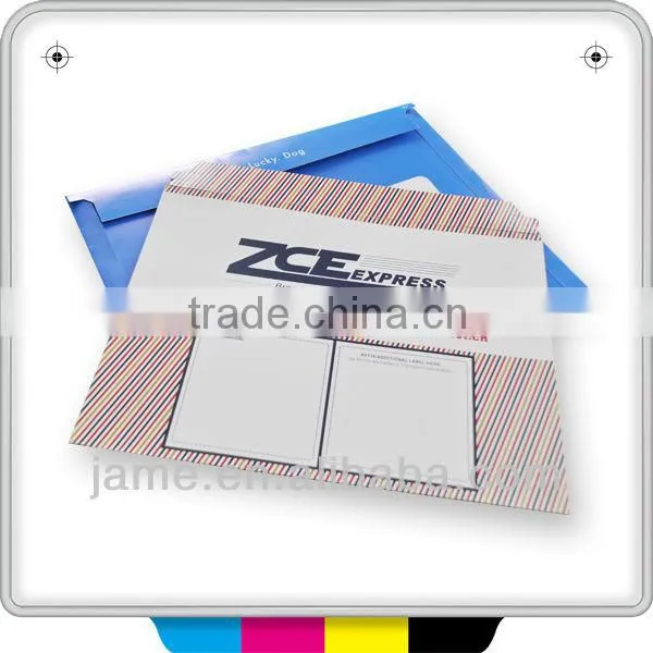 Black Kraft Paper Business Envelope With Button And String