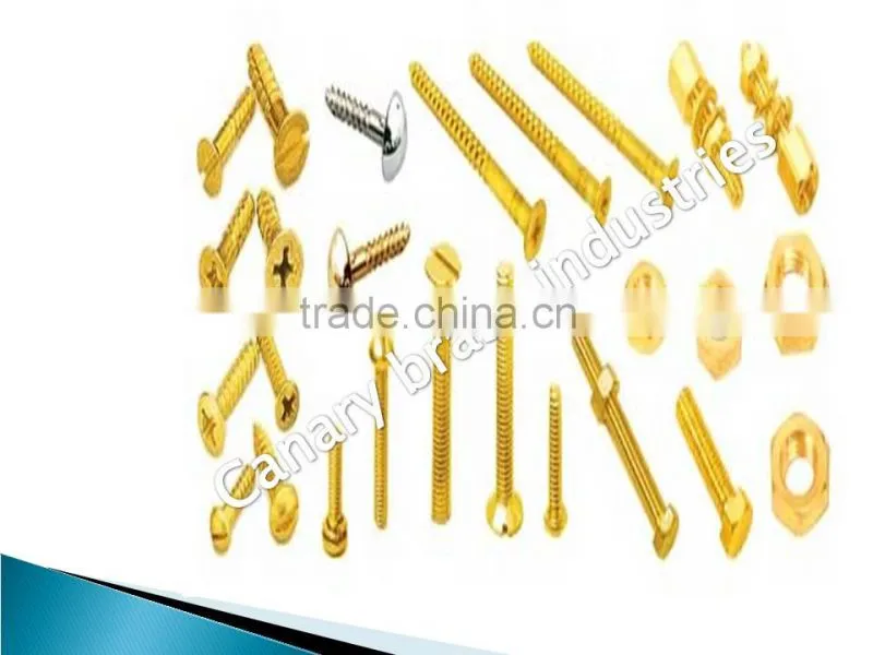 Brass Fastener,bolt,nut,washer,etc.