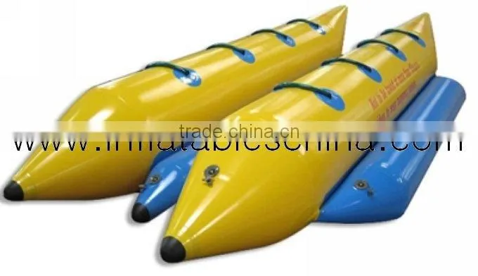 Barry summer inflatable two lanes banana boats