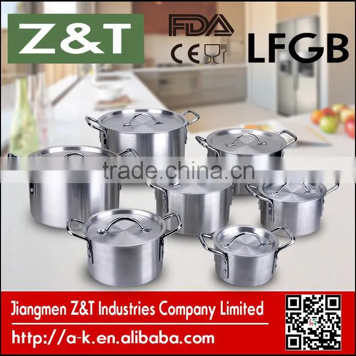 Best selling heavy aluminium cookware with lids