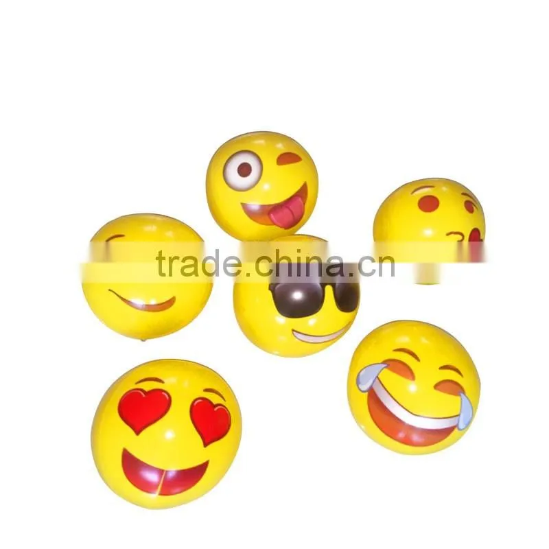 2016 Summer Hollow Emoji Inflatable Beach Balls