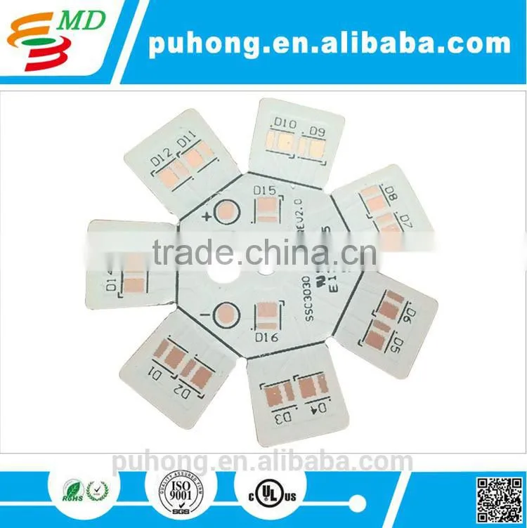 Guangzhou OEM LED Bulb Mounted Single Layer Aluminum PCB