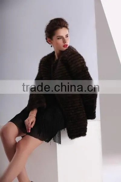 2015 wholesale shotr whole mink women's fur coat on sale