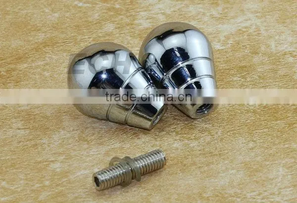 Zinc alloy CP wholesale glass door knob