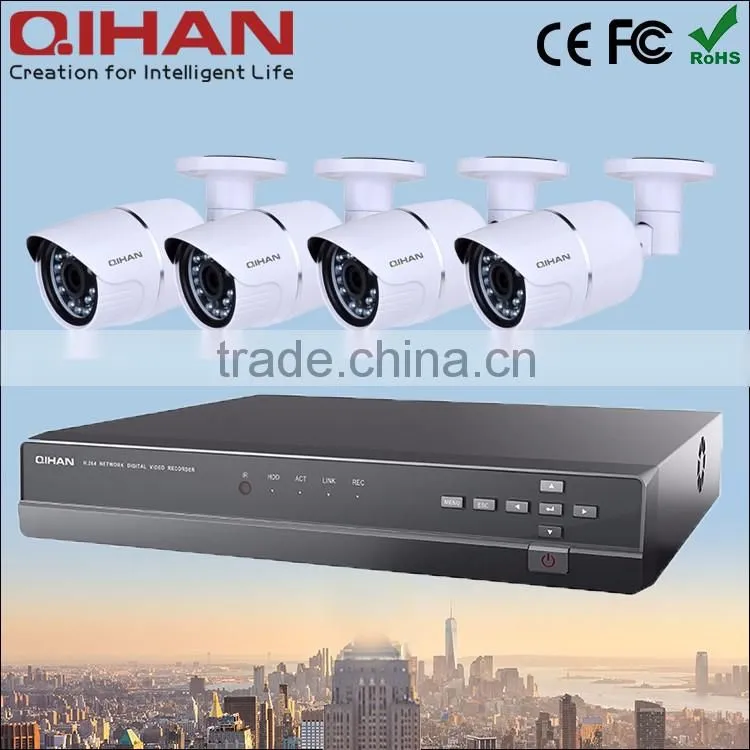 3.6/6mm Fixed Lens Analog HD Waterproof IR Bullet Cameras with 24 LEDs