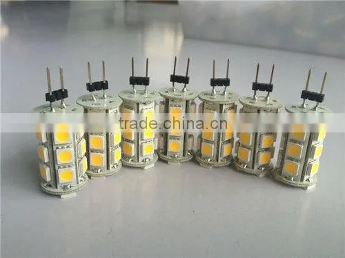 China Led G4 12VDC G4 SMD 3528 Round Shape CE RoHS