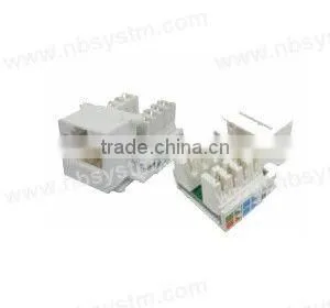 Krone UTP RJ45 Cat5e Keystone Jack 90 degree