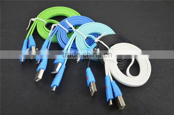 Fashionable hot selling usb data cable for mobile phones