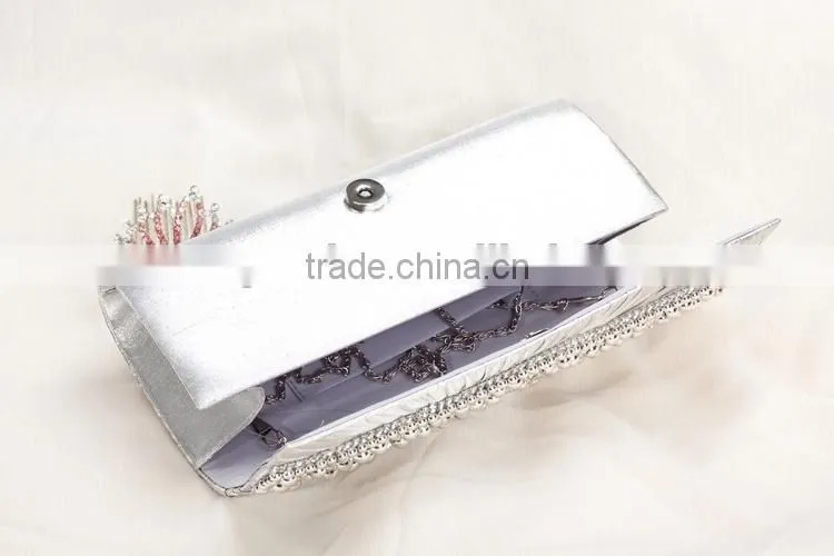 women's NICE beaded clutch bag
