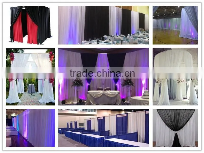Singapore wholesale used pipe and drape backdrop curtain pipe and drape for sale