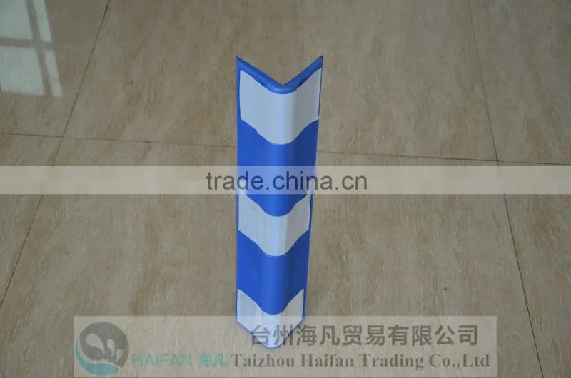 600*100*8mm round EVA colorful wall corner guard reflective for parking/Round Angle EVA wall corner protector for garage