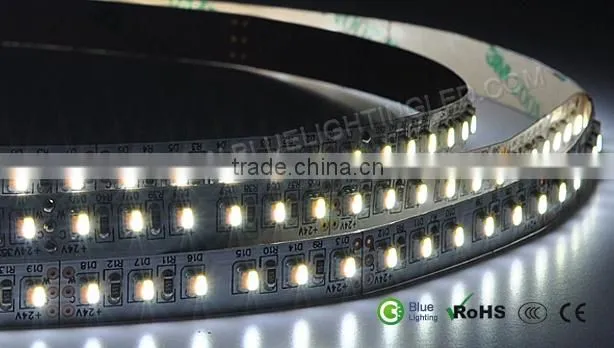 2014 newest 12V 24V Variable CCT LED Strip Warm White/ Cool White 120leds/m