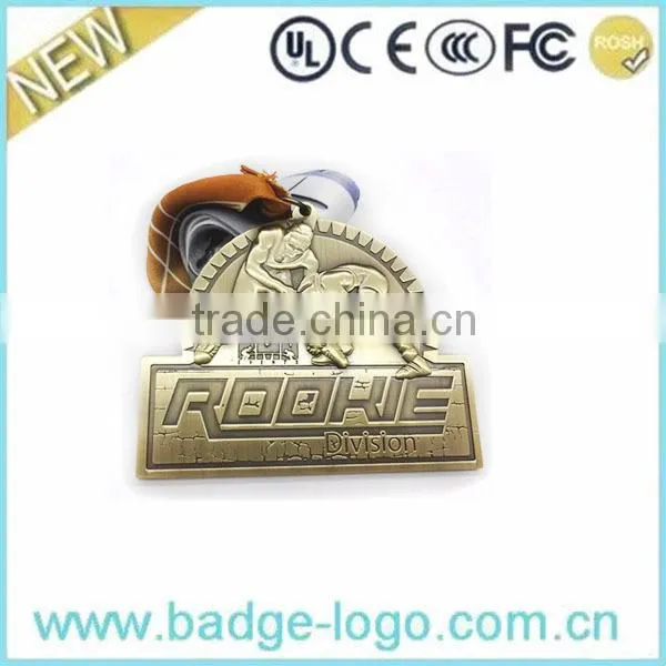 Very Hot Custom Silver Sticker Medal Wholesale