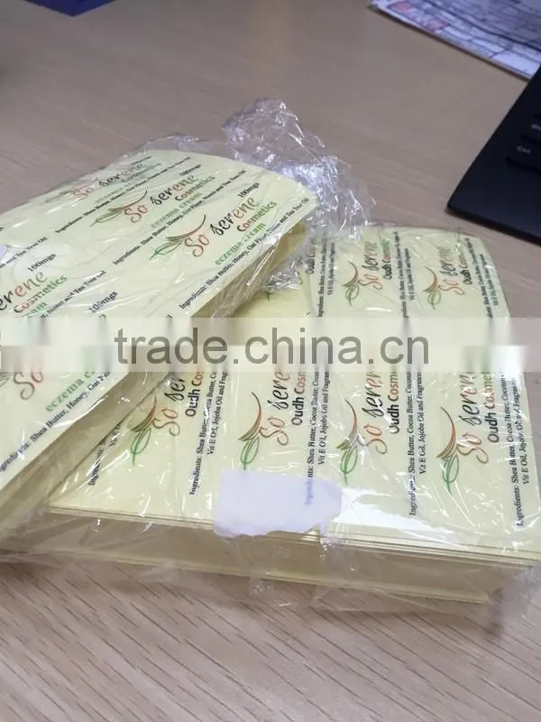 premium sticker label wholesale price printed