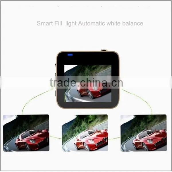 High quality 2.4 inch LCD display wide angle high resolution mini dash cam