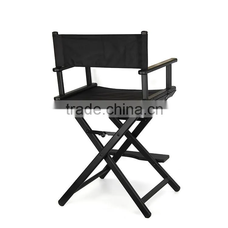 New product black color aluminum makeup chair with CE Approve