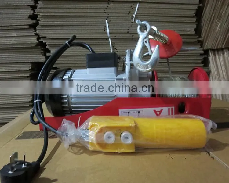 Portable mini crane hoist with the compacity of 100-1000 Ton