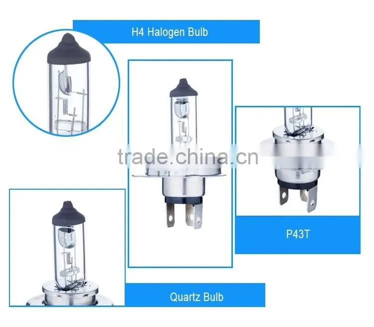 H4 24V Truck Headlight Bulb, H4 Halogen Bulb Car Accessory