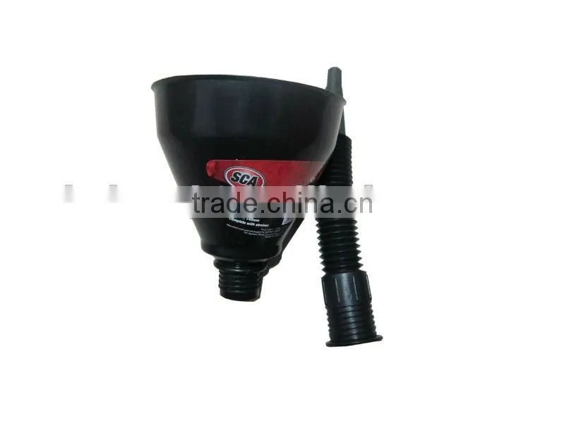 flexible useful plastic petrol funnel