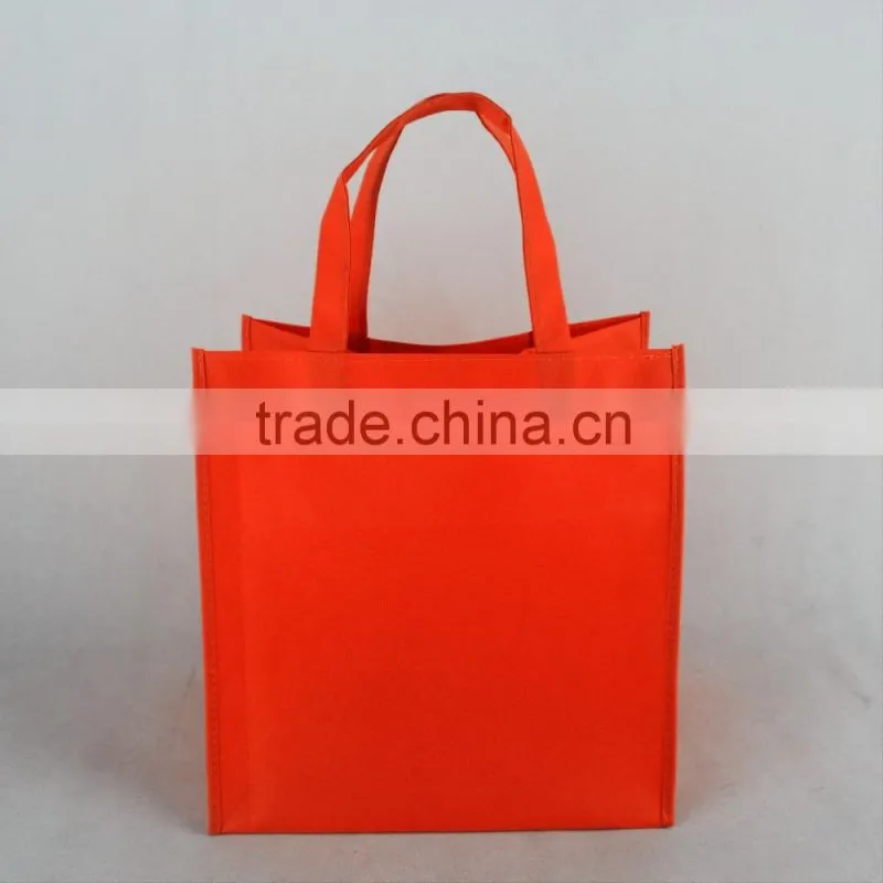 Non-Woven Two-Tone Shopper Tote Bag