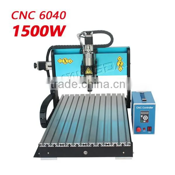 MINGDA CNC 6040 1500W aluminum Cutting machine/CNC Engraving machine/CNC Milling machine