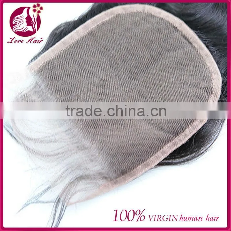 2015 Hot Sale 4*4 Lace Closure Malaysian Hair Lace Closure