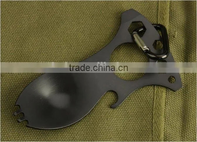 OEM Multifunction knife spoon with bottle opener