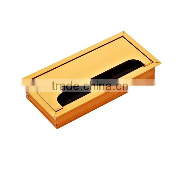 New design office workstation aluminum decorative grommets