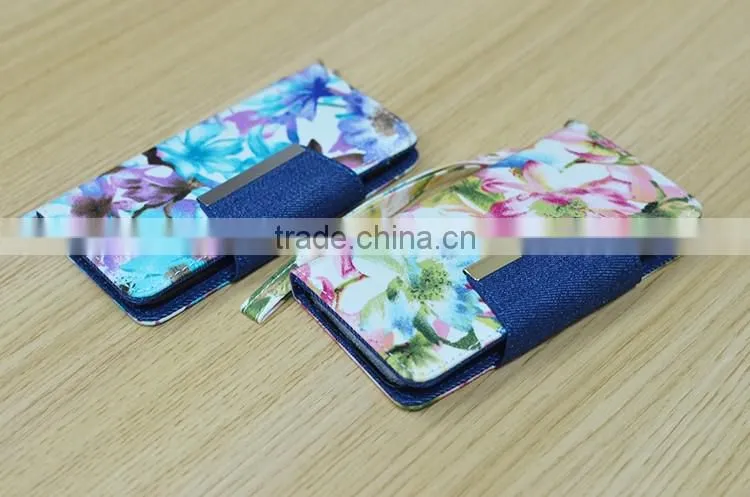 Mobile phone case card holder wallet, magnetic phone case flip cover for iphone