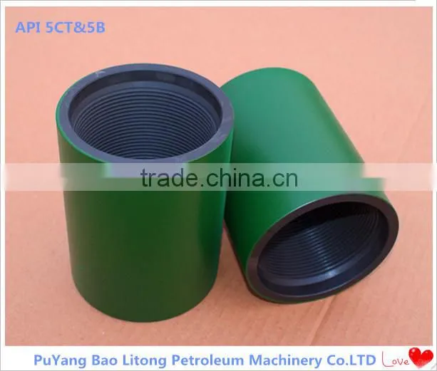 China best price api 5ct btc threads N80 casing coupling