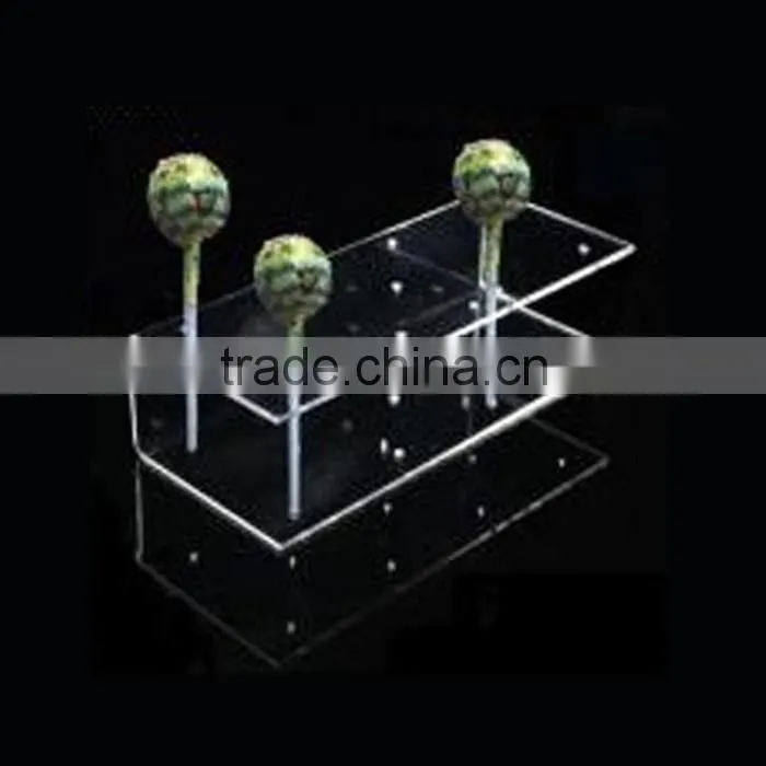 Fashion product high quality clear acrylic candy display rack