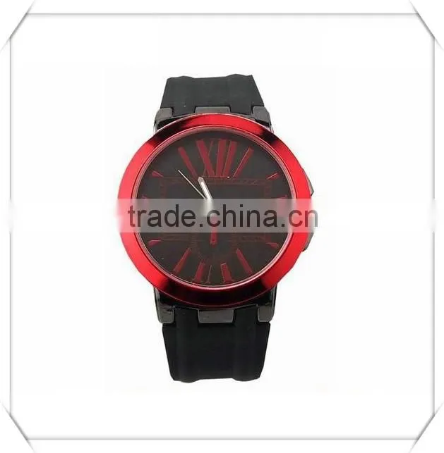 Top Fashion High Quality Japan Movt Quartz Mens Sports Watch Silicone Strap Watch Sports men's watches