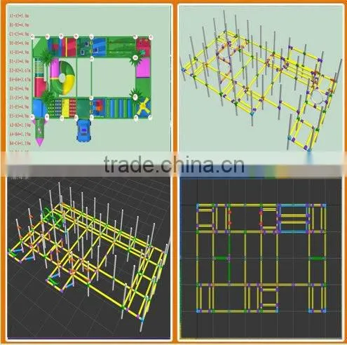Soft playground 2015 Pop commercial indoor playground